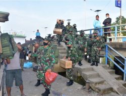 Satgas TMMD ke-110 Kobarkan Semangat Kemedan Pengabdian