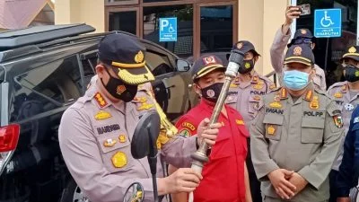 Polresta Pekanbaru Gelar Apel Peralatan dan Patroli Terpadu Karlahut