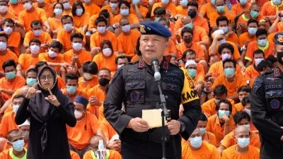 Polda Riau Amankan 42 Kg Shabu dan 463 Pelaku dalam Operasi Antik 2021
