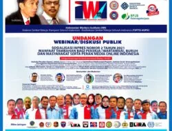 Peringati May Day 2021, MOI dan IWI-FSPTSI-KSPSI Bekerjasama Gelar Diskusi Inpres BPJS Ketenagakerjaan