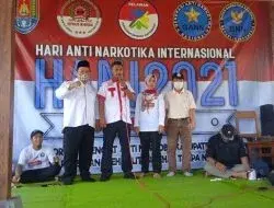 Relawan PBM Cilacap Peringati Hari Anti Narkotika Internasional