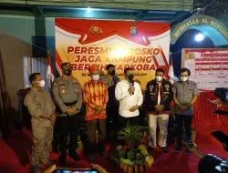 CEGAH NARKOBA, KAPOLDA RIAU BUAT KAMPUNG TANGGUH DILENGKAPI 16 KAMERA CCTV