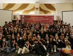 DPC dan DPK GMNI Bangka Belitung Baca Ikrar Prasetya Korps