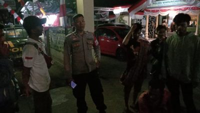 Pelaku Pemalakan dan Pelemparan Mobil Angkutan Digelandang ke Polsek Warungkondang