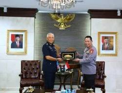 Bertemu Kepala Kepolisian Malaysia, Kapolri Bahas PMI Ilegal Hingga Penanganan Covid-19