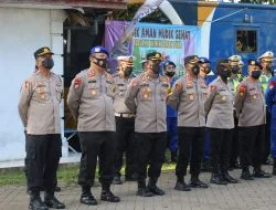 Fokus Pelayanan ke Destinasi Wisata, Polda Banten Gelar Apel Besar