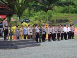 Amankan Lebaran Idul Fitri, Kapolres Buol Gelar Pasukan Ops Ketupat Tinombala