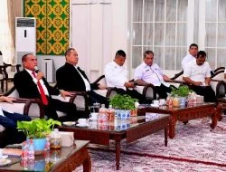Jusuf Rizal Bertemu Gubernur Sumut Edy Rahmayadi Sampaikan Surat Keabsahan FSPTSI di KSPSI