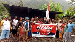 The President Center Kobarkan Semangat Perubahan AMIN Presiden 2024 dari Puncak Jaya Mulia Papua