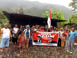 The President Center Kobarkan Semangat Perubahan AMIN Presiden 2024 dari Puncak Jaya Mulia Papua