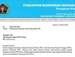 Hendry Ch Bangun Mendapat Surat Teguran dari Dewan Penasehat PWI Pusat