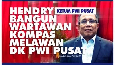 IJW Ungkap Dua Alasan DK PWI Tak Punya Power Mendesak Hendry Ch Bangun Tuntaskan PWI Gate