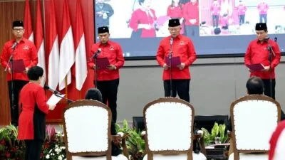 Megawati Angkat Ganip Warsito hingga Andi Widjayanto Sebagai Kepala Badan di PDIP