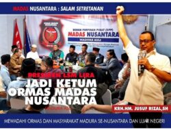 Jusuf Rizal Didapuk Memimpin Ormas Madura Asli (Madas) Nusantara 2024-2029