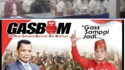 GasBom Hadiri Silaturahmi Paslon Nawaitu dan Bertuah di Kelurahan Sidomulyo Barat