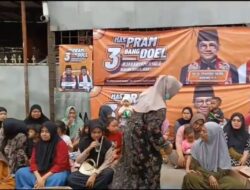 Madas Nusantara Sosialisasi Pram-Rano dengan Menjual Sembako Murah, Fauzi Barong: Menang Satu Putaran!