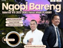 Ngopi Bareng Gubernur NTB terpilih dan Ketua Umum PP KAUMY di Jakarta